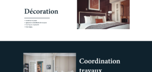 Capture d'écran de projet